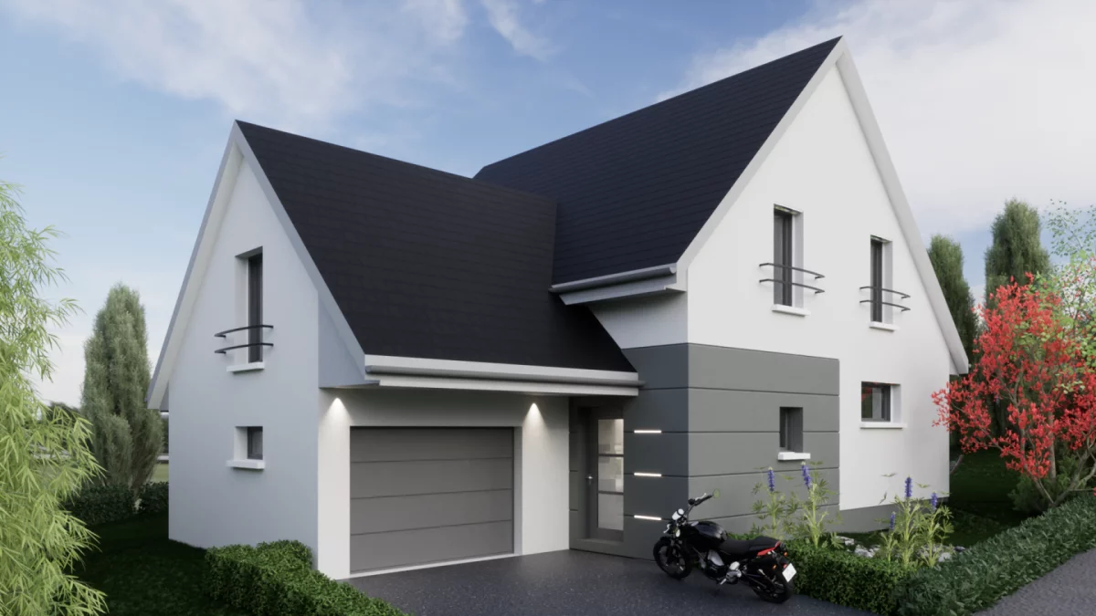 Terrain + maison 105 m²