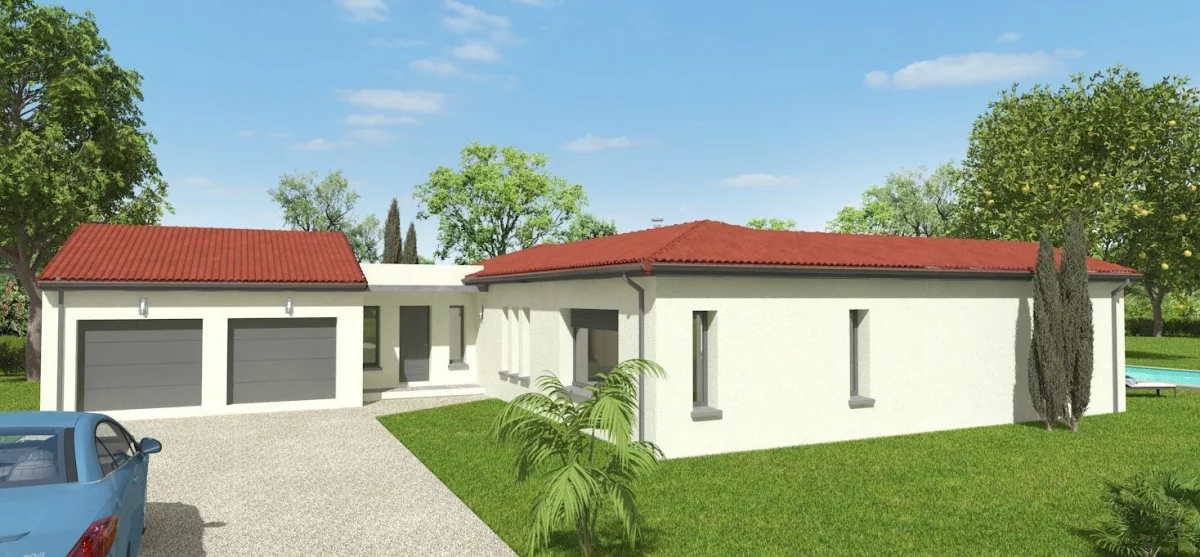 Terrain + maison 144 m²